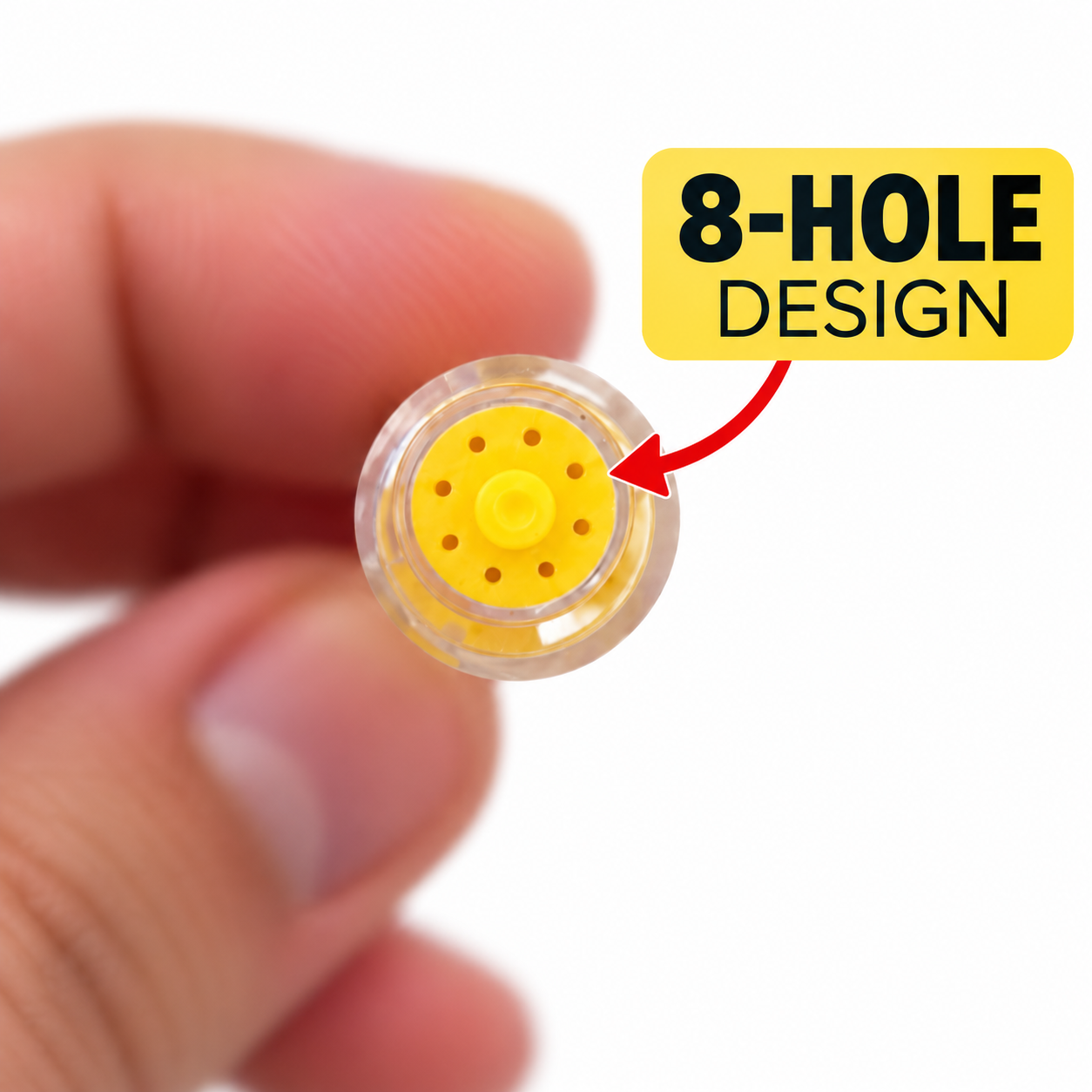 EFFICIENT Cigarette Filters 8-Hole 2400 Count 80 Packs