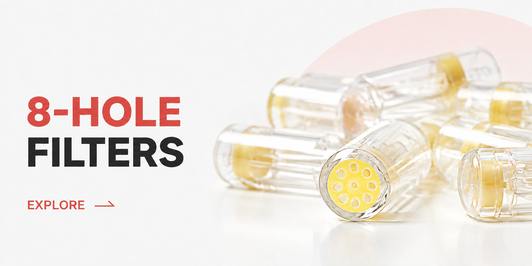 Shop Efficient 8-hole cigarette filters